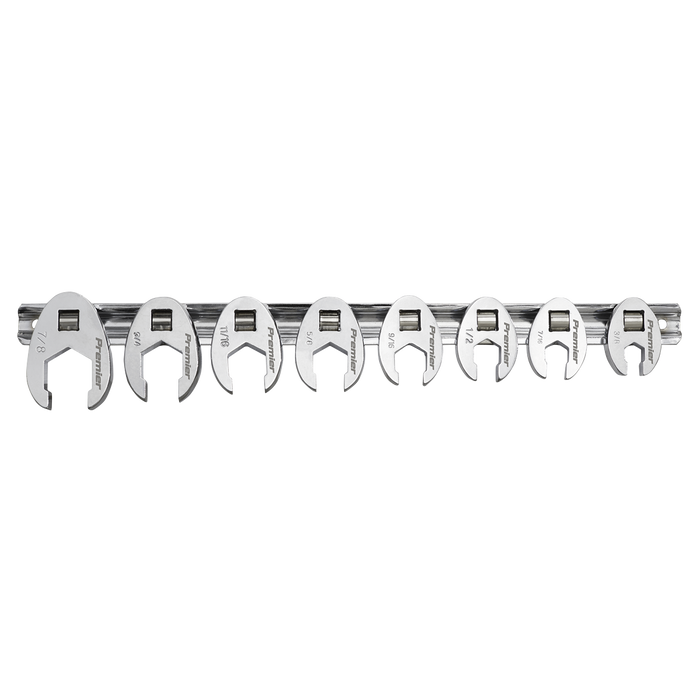 Premier Imperial Crow's Foot Spanner Set 3/8"Sq Drive 8pc | AK599