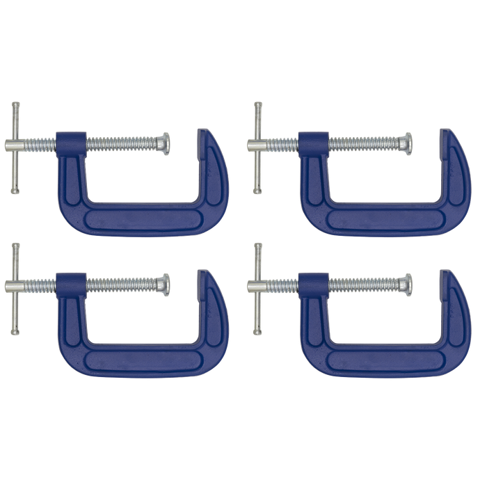 G-Clamp Set 75mm 4pc | AK60034