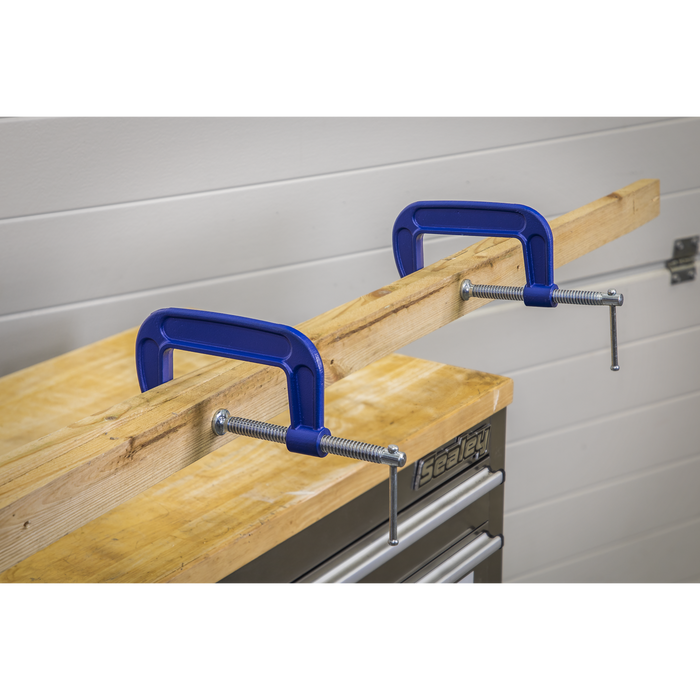 G-Clamp Set 75mm & 100mm 4pc | AK6003SET