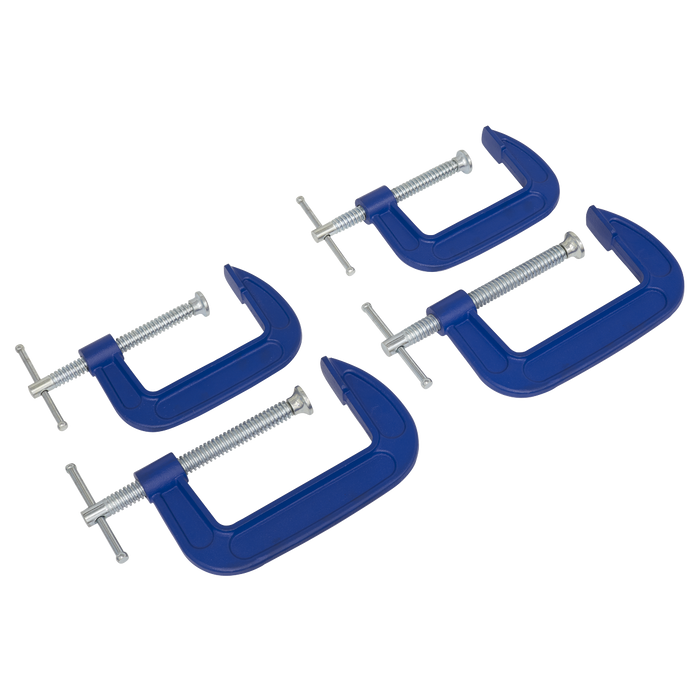 G-Clamp Set 75mm & 100mm 4pc | AK6003SET