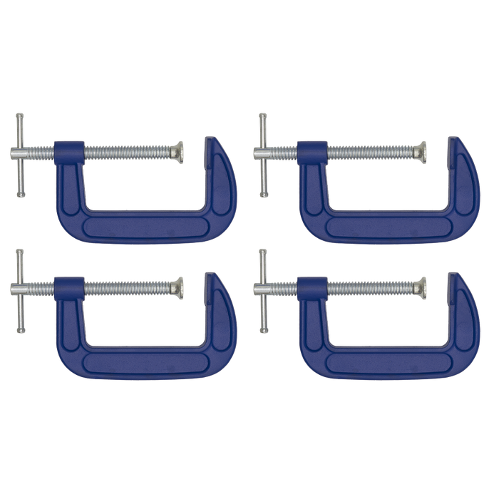 G-Clamp Set 100mm 4pc | AK60044