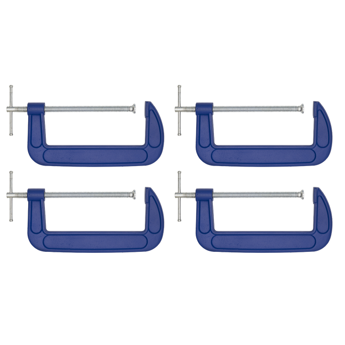 G-Clamp Set 200mm 4pc | AK60084