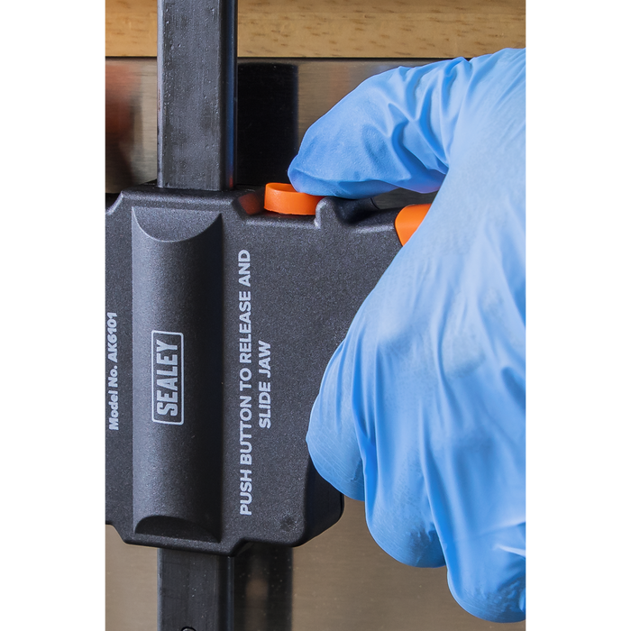 Ratchet Bar Clamp Set 150mm 4pc | AK61014