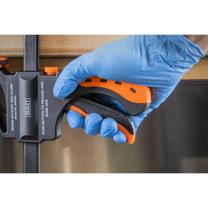 Ratchet Bar Clamp 150mm | AK6101