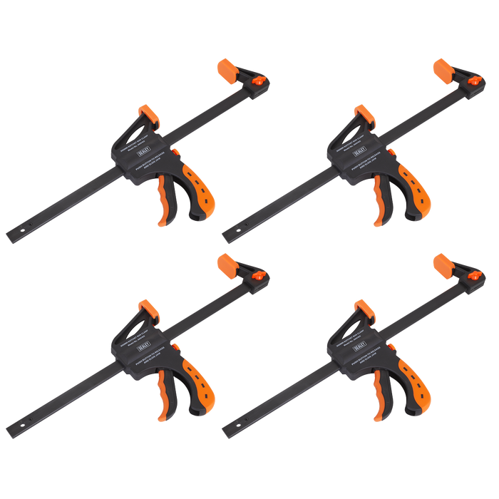 Ratchet Bar Clamp Set 300mm 4pc | AK61024