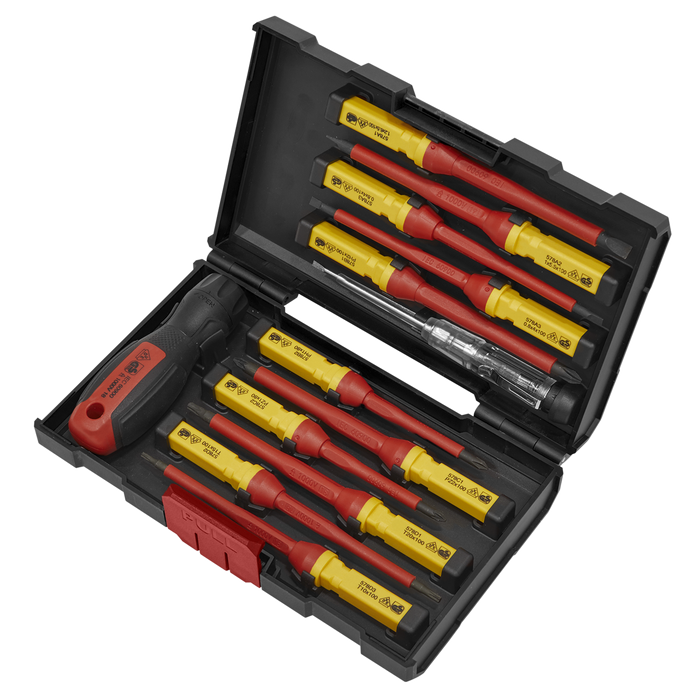 Premier Interchangeable Screwdriver Set 13pc - VDE Approved | AK6128