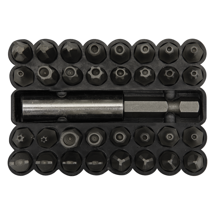 Premier Power Tool Security Bit & Magnetic Adaptor Set 33pc | AK614