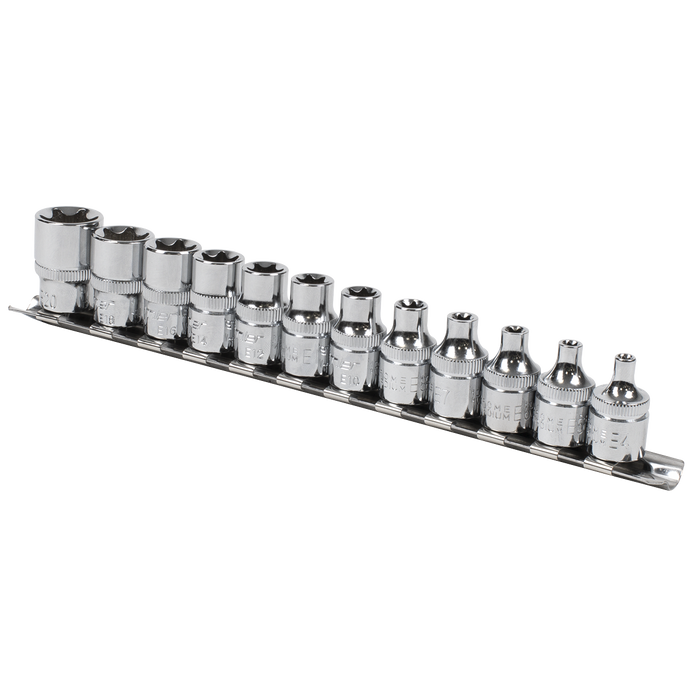 Premier TRX-Star* Socket Set 3/8"Sq Drive E4-E20 12pc | AK61806