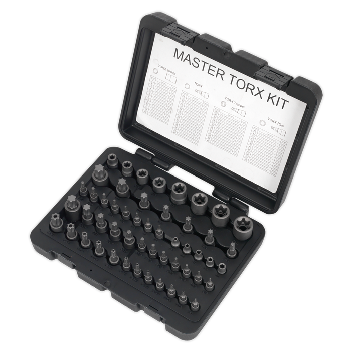 Premier TRX-Star* Master Socket Set 52pc 1/4", 3/8" & 1/2"Sq Drive 52pc | AK6199