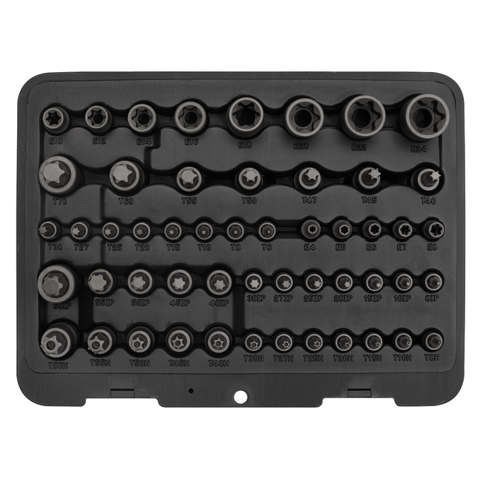 Premier TRX-Star* Master Socket Set 52pc 1/4", 3/8" & 1/2"Sq Drive 52pc | AK6199