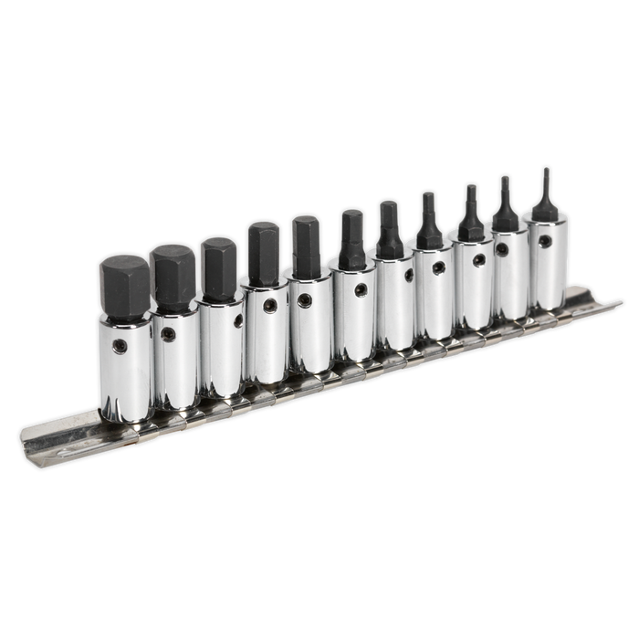 Premier Hex Socket Bit Set 1/4"Sq Drive11pc | AK62251