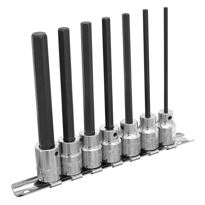 Premier Hex Socket Bit Set 3/8"Sq Drive 110mm 7pc | AK62254