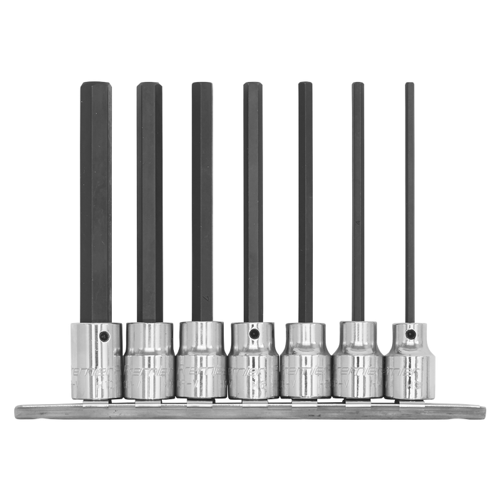 Premier Hex Socket Bit Set 3/8"Sq Drive 110mm 7pc | AK62254