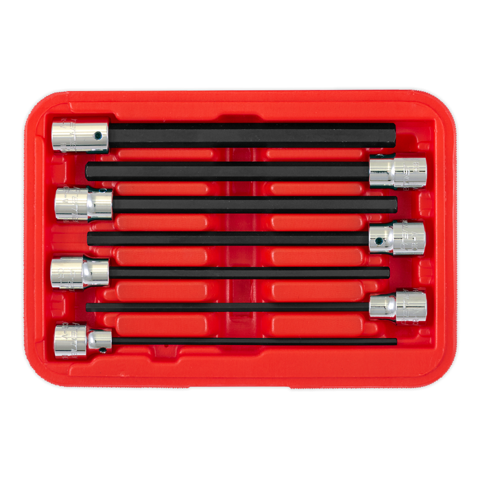 Premier Hex Socket Bit Set 3/8"Sq Drive 7pc | AK62255