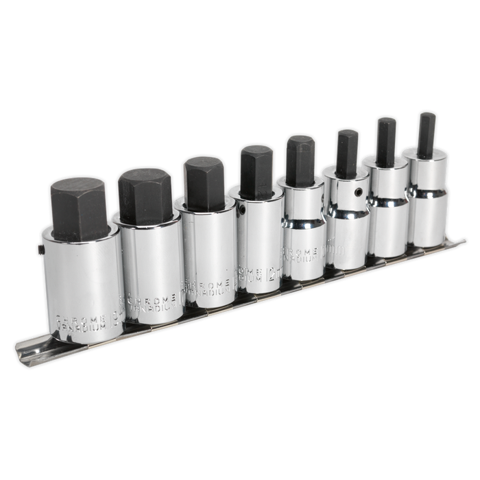 Premier Hex Socket Bit Set 1/2"Sq Drive 8pc | AK62258