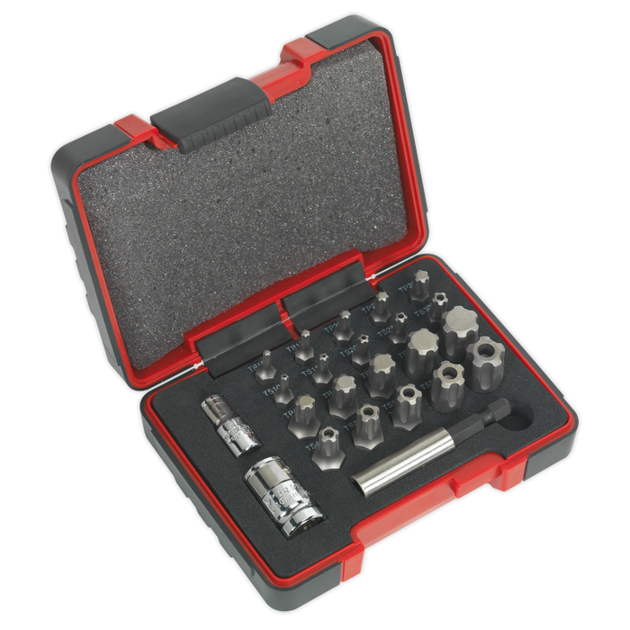 Premier TRX-P* & TRX-TS* Security Bit Set 1/4" & 3/8"Sq Drive 23pc | AK6226