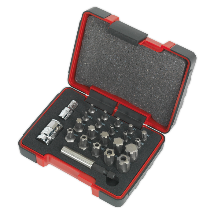 Premier TRX-P* & TRX-TS* Security Bit Set 1/4" & 3/8"Sq Drive 23pc | AK6226