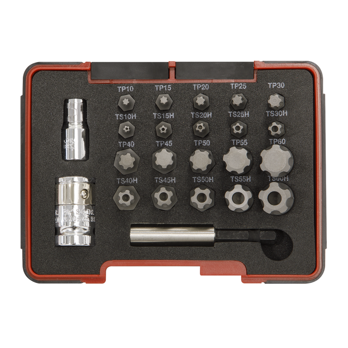 Premier TRX-P* & TRX-TS* Security Bit Set 1/4" & 3/8"Sq Drive 23pc | AK6226