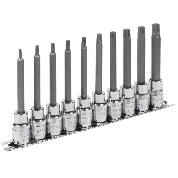 Premier TRX-Star* Socket Bit Set 3/8"Sq Drive 95mm 10pc | AK6236