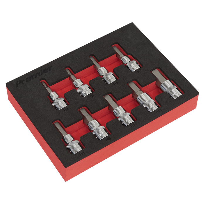 Premier Hex Socket Bit Set 3/8"Sq Drive 9pc | AK6240