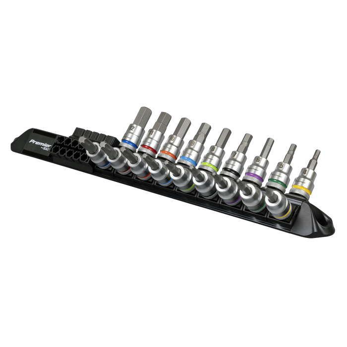Premier Platinum Series Hex & TRX-Star* Socket Bit Set 3/8"Sq Drive 18pc | AK6252