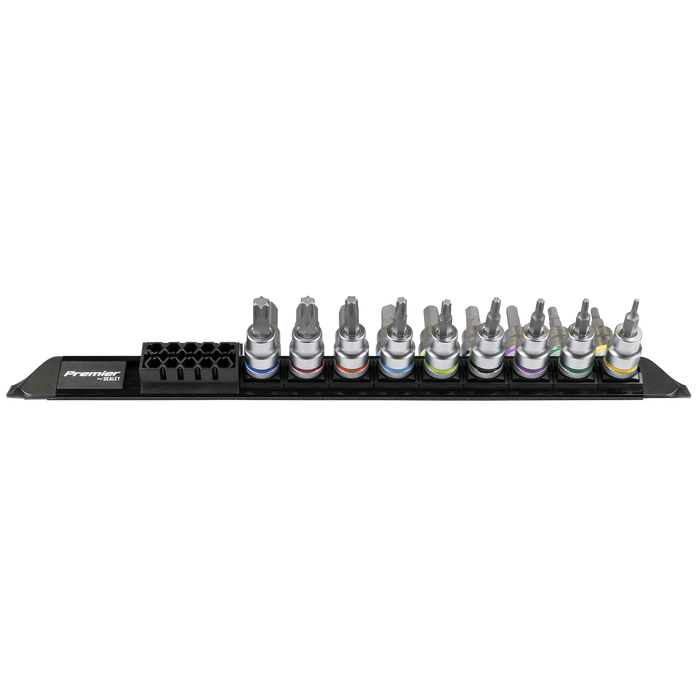 Premier Platinum Series Hex & TRX-Star* Socket Bit Set 3/8"Sq Drive 18pc | AK6252