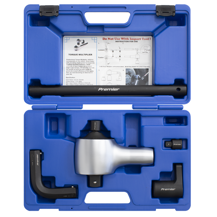 Premier Torque Multiplier Set 1/2"-1"Sq Drive 7pc | AK6291