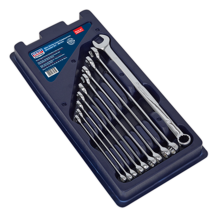 Premier Extra-Long Combination Spanner Set 10pc | AK6310