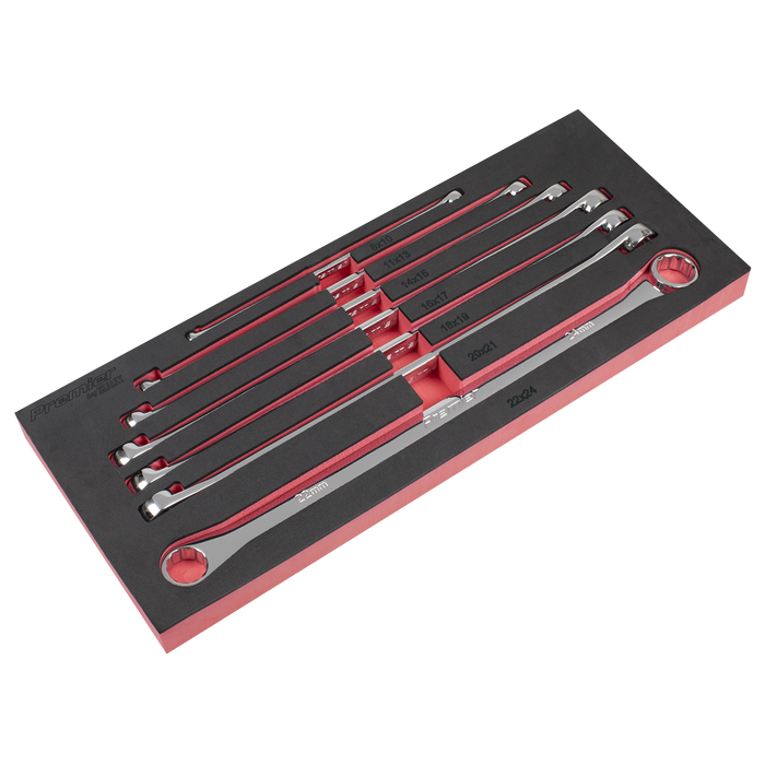 Extra-Long Double End Ring Spanner Set 7pc | AK6311