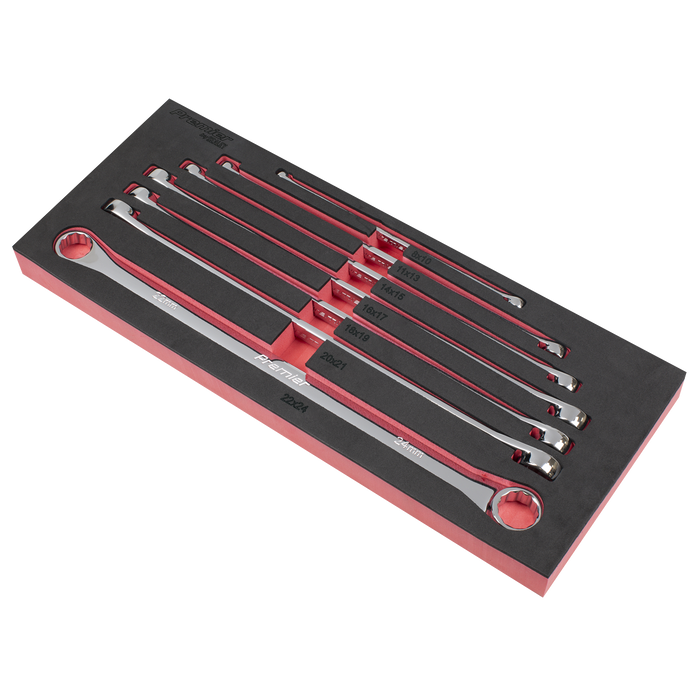Extra-Long Double End Ring Spanner Set 7pc | AK6311