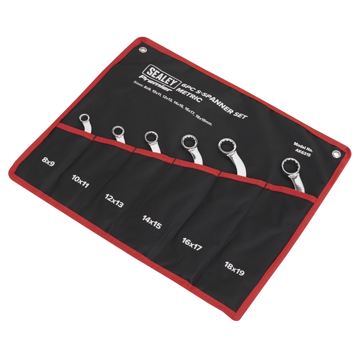 Premier S-Spanner Set 6pc | AK6315