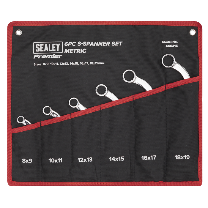 Premier S-Spanner Set 6pc | AK6315