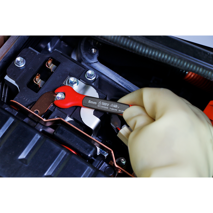 Premier Insulated Open-End Spanner Set 7pc - VDE Approved | AK63171