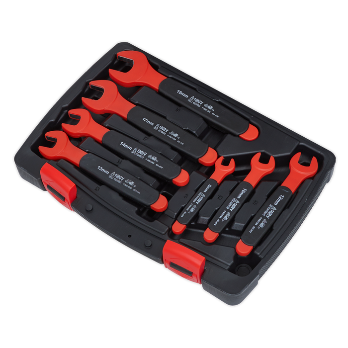 Premier Insulated Open-End Spanner Set 7pc - VDE Approved | AK63171