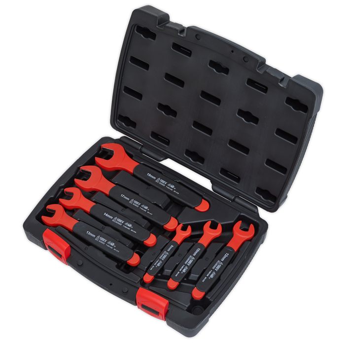Premier Insulated Open-End Spanner Set 7pc - VDE Approved | AK63171