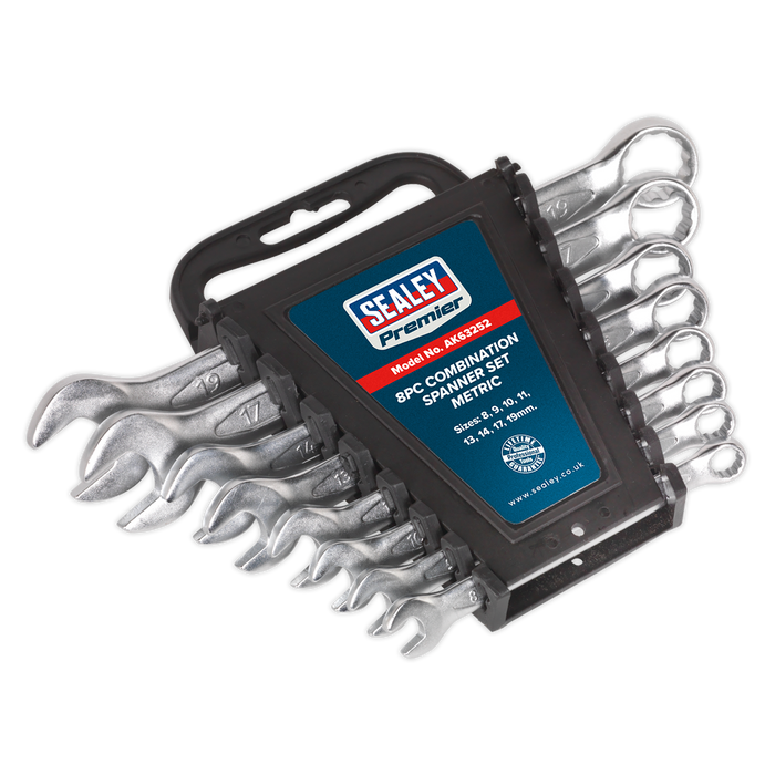 Premier Combination Spanner Set 8-19mm 8pc | AK63252