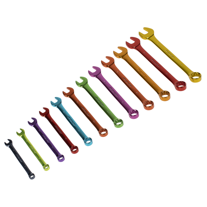 Premier Multi-Coloured Combination Spanner Set 12pc | AK63267