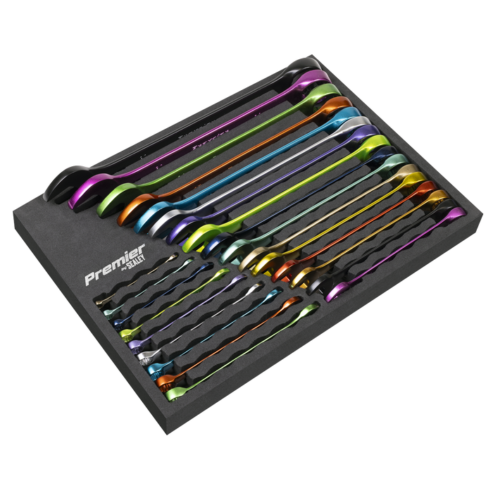 Premier Multi-Coloured Combination Spanner Set 25pc | AK63268