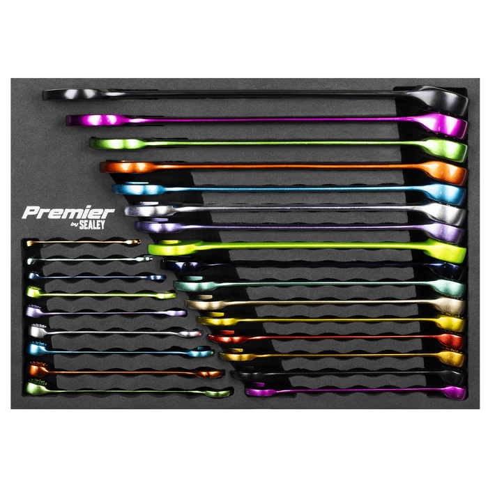 Premier Multi-Coloured Combination Spanner Set 25pc | AK63268