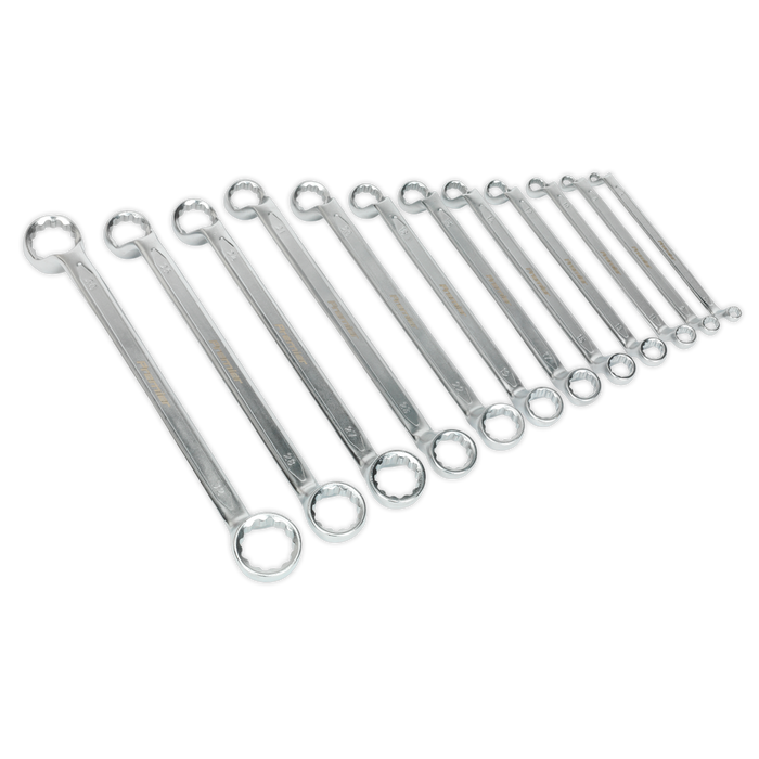 Premier Offset Double End Ring Spanner Set 12pc | AK6328