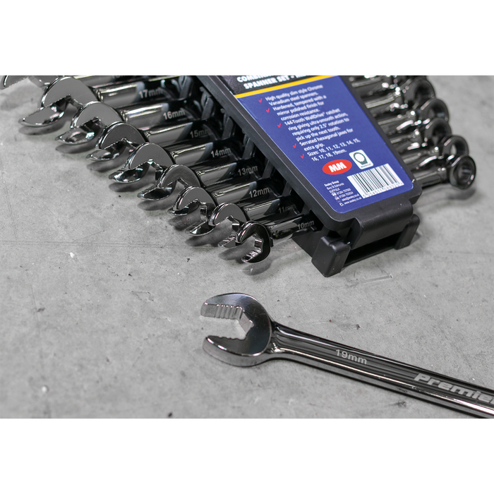 Premier Extra-Long Combination Ratchet Spanner Set 10pc | AK63914
