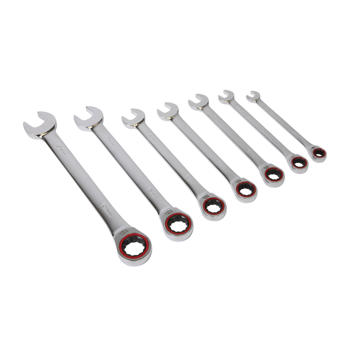 Premier Platinum Combination Ratchet Spanner Set 7pc | AK63941