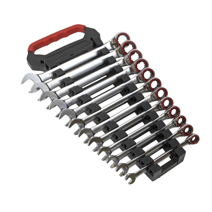 Premier Platinum Reversible Ratchet Combination Spanner Set 12pc | AK63944