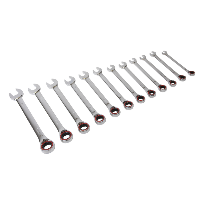 Premier Platinum Reversible Ratchet Combination Spanner Set 12pc | AK63944