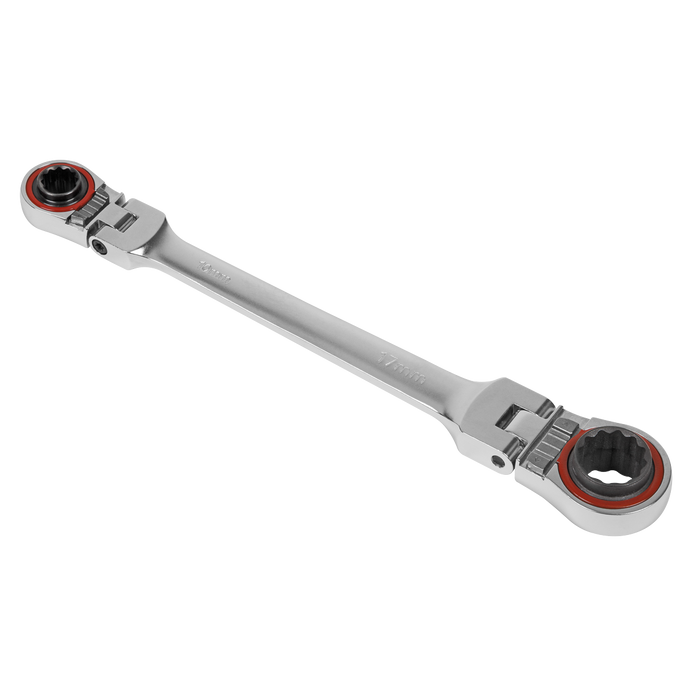 Premier Platinum 4-in-1 Flexi-Head Reversible Ratchet Ring Spanner | AK63947
