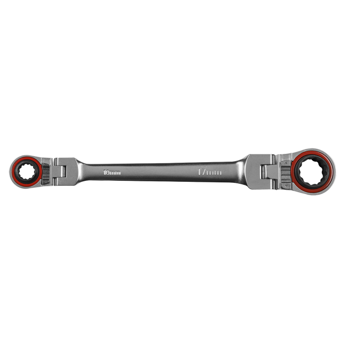 Premier Platinum 4-in-1 Flexi-Head Reversible Ratchet Ring Spanner | AK63947