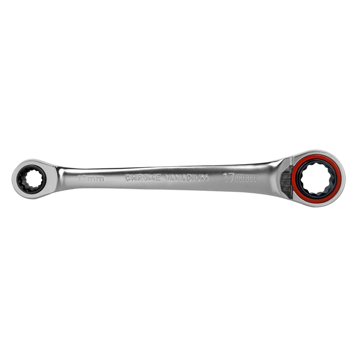 Premier Platinum 4-in-1 Reversible Ratchet Ring Spanner | AK63948