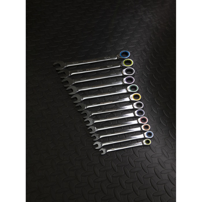 Premier Platinum Combination Ratchet Spanner Set 12pc | AK63949