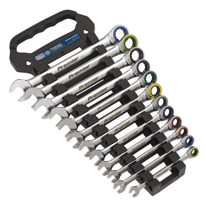 Premier Platinum Combination Ratchet Spanner Set 12pc | AK63949