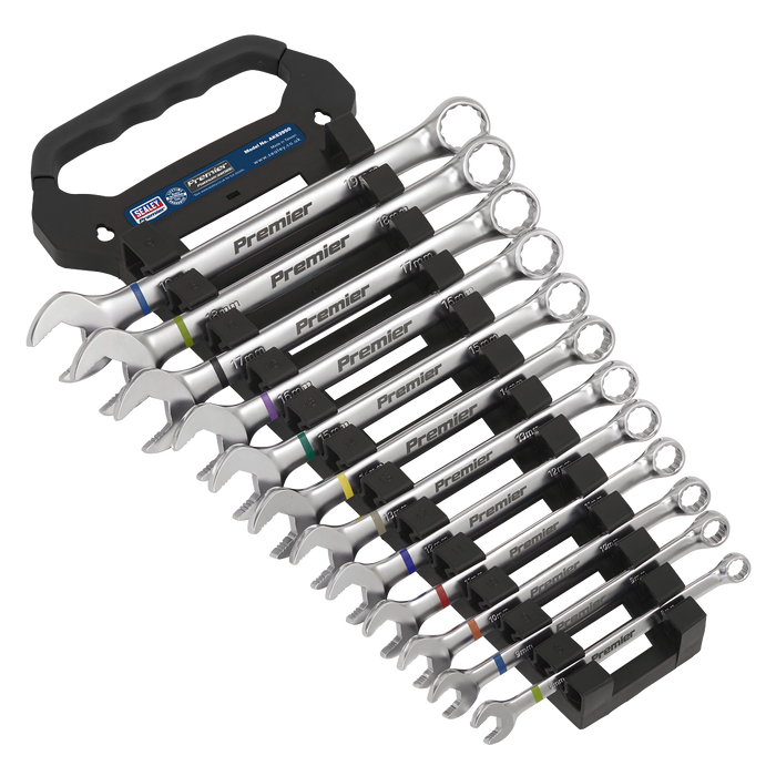 Premier Platinum Anti-Slip Combination Spanner Set 12pc | AK63950